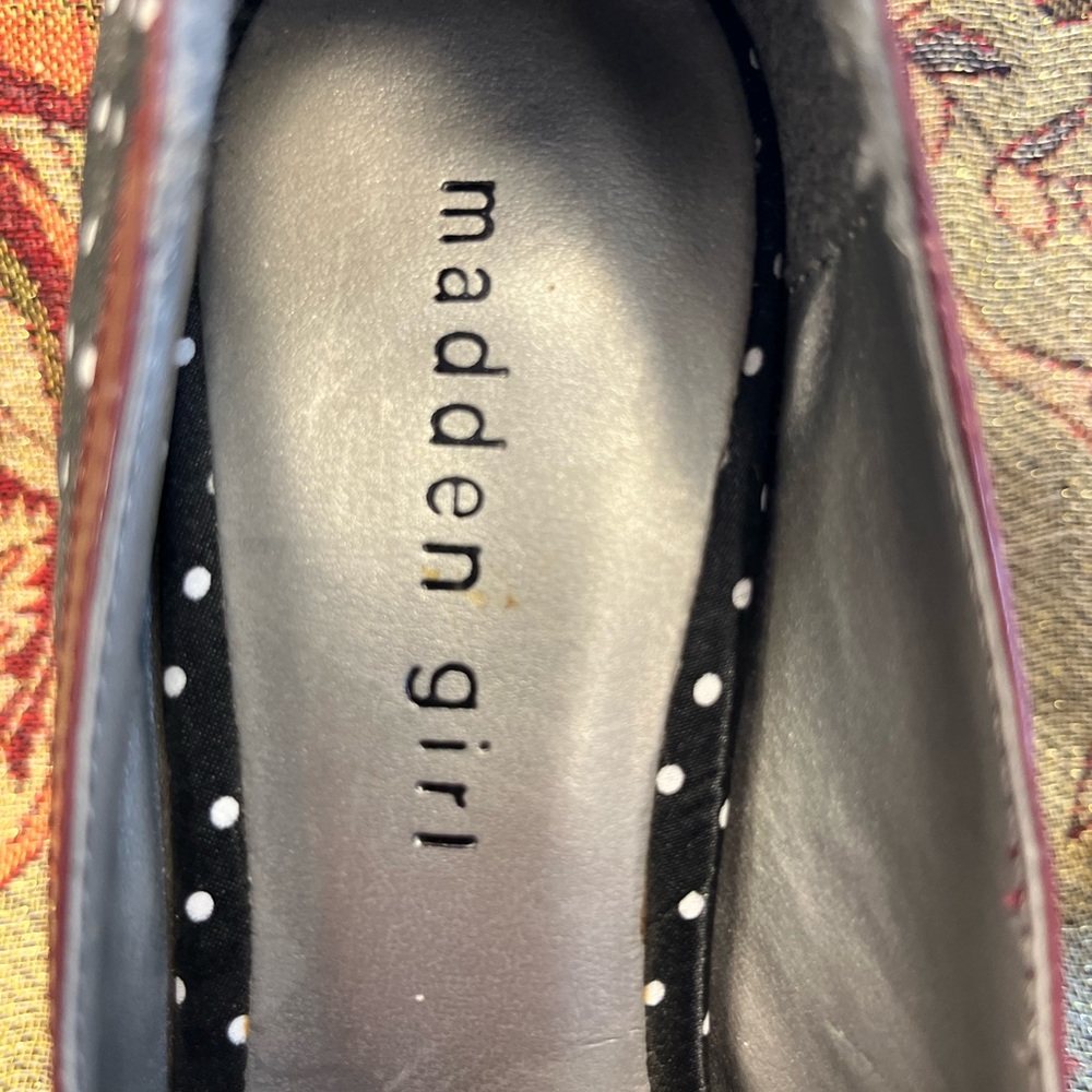 madden girl white heels